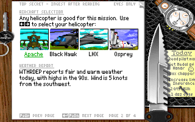 LHX Attack Chopper