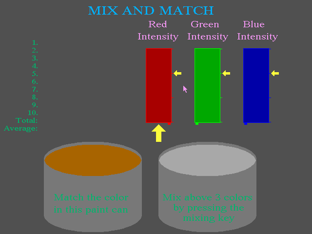 Mix and Match