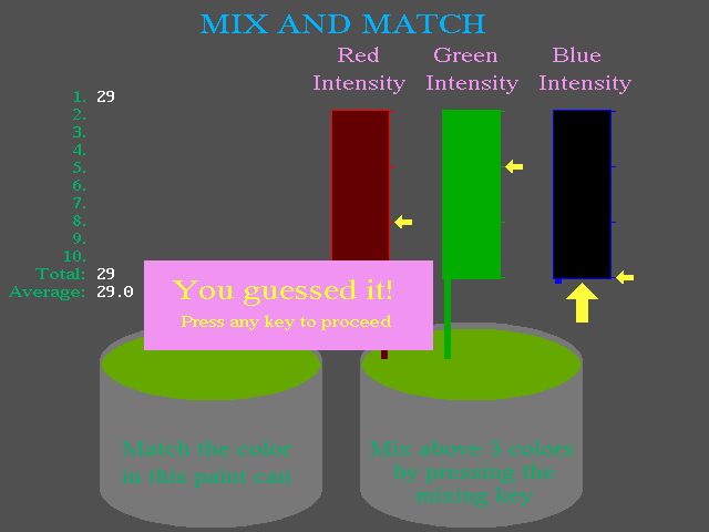 Mix and Match